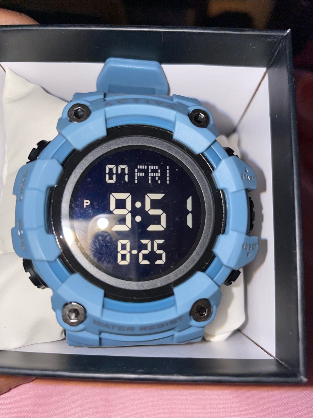 Invicta Light Blue Digital Sports Smartwatch
